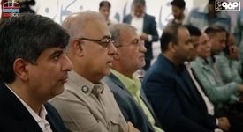 گزارش تصویری افتتاح هنرستان ۱۲کلاسه فولاد هرمزگان