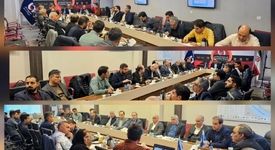 حضور مهندس محمود لندی مدیرعامل شرکت فولاد اکسین خوزستان در کارگروه بازنگری استاندارد مصرف انرژی صنعت فولاد ایران