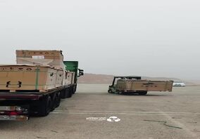 ویدئو: ورود ۱۱ هزار پنل‌ خورشیدی به کارگاه نیروگاه پویای کرمانشاه / هلدینگ «ومعادن» در مسیر توسعه انرژی پاک