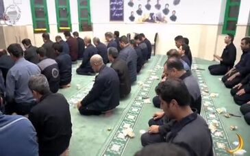 حضور سرپرست مدیریت مجتمع صنعتی چادرملو در ضیافت افطار پرسنل