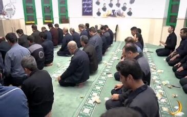 حضور سرپرست مدیریت مجتمع صنعتی چادرملو در ضیافت افطار پرسنل