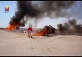 ویدیو: مانور انفجار٫آتش سوزی و آوار در واحد اکسیژن شرکت صنعت فولاد شادگان