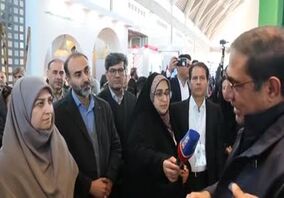ویدیو: بازدید شینا انصاری معاون رئیس جمهور و رئیس سازمان حفاظت محیط زیست کشور از غرفه شرکت فولاد خوزستان در نمایشگاه بین المللی محیط زیست