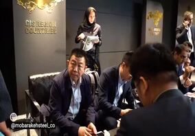 نکاهی به حضور پر رنگ مهمانان خارجی در غرفه گروه فولاد مبارکه در هفتمین نمایشگاه بین‌المللی توانمندی‌های صادراتی جمهوری اسلامی ایران (ایران اکسپو ۲۰۲۵)