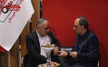 بازدید دکتر اسماعیل ازوجی مدیرعامل صندوق بازنشستگی کشوری از نمایشگاه فولاد ۱۴۰۴ کیش و غرفه شرکت فولاد اکسین خوزستان