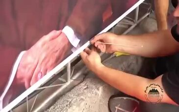 ویدیو: برپایی موکب پذیرایی شرکت چادرملو برای زائران مراسم تشییع رهبر شهید انقلاب