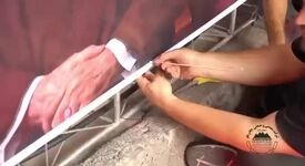 ویدیو: برپایی موکب پذیرایی شرکت چادرملو برای زائران مراسم تشییع رهبر شهید انقلاب