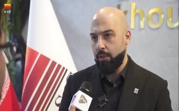 ویدیو: مصاحبه محمد جامعی مدیر روابط عمومی فولاد خوزستان در حاشیه نمایشگاه بین المللی متالورژی (ایران متافو)