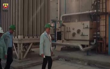 ویدئو بازدید میدانی مدیر عامل فولاد ایران و هیئت همراه