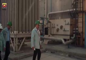ویدئو بازدید میدانی مدیر عامل فولاد ایران و هیئت همراه