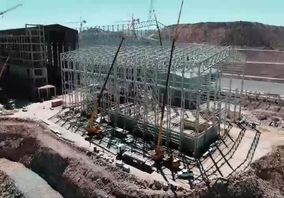 ویدیو: پیشرفت فیزیکی ۷۳ درصدی کارخانه فاز دوم تغلیظ مس میدوک