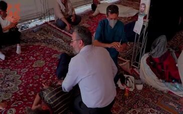 ویدیو: ارائه خدمات درمانی رایگان برای زائرین اربعین حسینی توسط مجتمع مس سونگون