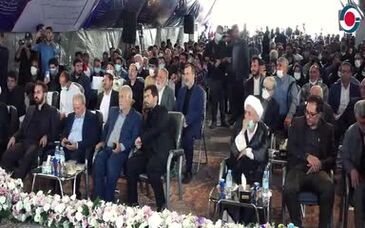 گزارش تصویری از آیین شروع عملیات اجرایی ۴ ابرپروژه‌ فولادی شرکت گهرزمین در بردسیر