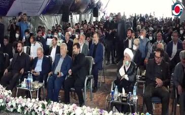 گزارش تصویری از آیین شروع عملیات اجرایی ۴ ابرپروژه‌ فولادی شرکت گهرزمین در بردسیر
