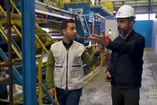 تیزر آئین افتتاح رسمی تولید الکترود گرافیتی در شرکت نوین الکترود اردکان