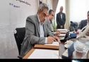ویدیو: امضای تفاهم‌نامه مطالعه طرح توسعه ۲ میدان گازی برای رفع مشکل گاز شرکت های فولادی، بین ایمیدرو و شرکت ملی نفت ایران