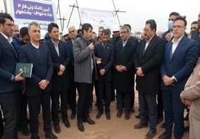 ویدیو: آیین کلنگ زنی فاز ۴ جاده خواف و رشتخوار با حضور وزیر صمت