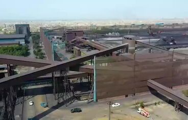 ویدیو: دیوار سبز صنعت در برابر غبار؛ ابرپروژه ویندفنسینگ فولاد خوزستان به بهره‌برداری رسید