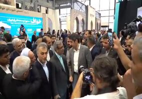 ویدیو: حضور پررنگ و موثر شرکت صنایع معدنی فولاد سنگان در نمایشگاه بین المللی بانک،بورس،بیمه و فرصت های سرمایه‌گذاری  مشهد مقدس