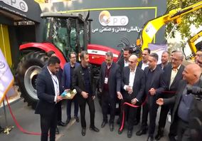 برشی از اولین روز حضور چادرملو در نمایشگاه متافو و رونمایی از نخستین دستگاه بومی‌سازی شده سولارواش در ایران