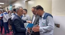 میزبانی شرکت فولاد سنگان از دکتر اتابک وزیر محترم صمت