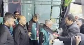 ویدیو: میدان ولی‌عصر(عج) تهران؛ موکب