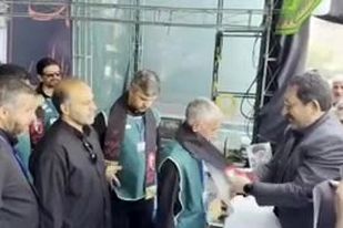 ویدیو: میدان ولی‌عصر(عج) تهران؛ موکب