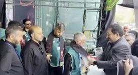ویدیو: میدان ولی‌عصر(عج) تهران؛ موکب