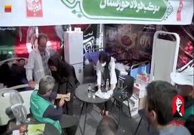 ویدیو: امدادرسانی در آیین وداع و تشییع رهبر شهید انقلاب اسلامی