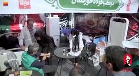 ویدیو: امدادرسانی در آیین وداع و تشییع رهبر شهید انقلاب اسلامی