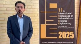 ویدیو: مجید فیض پور مدیر واحد لجستیک فولاد سنگان/یازدهمین کنفرانس بین المللی مهندسی صنایع و سیستم ها