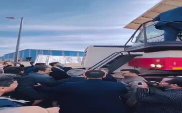 ویدیو: بازدید وزیر صمت از ماشین آلات سنگین معدنی شرکت آتیه فولادسنگان