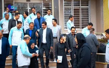 روایت تصویری بازدید مدیران حوزه انرژی پاک وزارت صمت و سازمان ساتبا از شرکت ورق خودرو چهارمحال و بختیاری