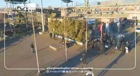 ویدیو: برپایی ایستگاه صلواتی در سیمیدکو
