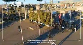 ویدیو: برپایی ایستگاه صلواتی در سیمیدکو