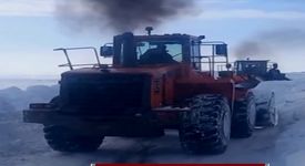 صبانور در کنار مردم کرانی؛ برف‌روبی و امدادرسانی به جاده‌های روستایی بیجار