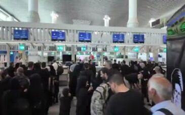 خدمت‌رسانی ۱۰ روزه موکب صبانور به زائران اربعین در ترمینال سلام فرودگاه امام خمینی (ره)
