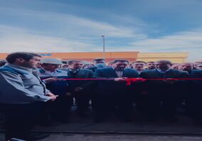 ویدیو: افتتاح کارخانه گلوله های فلزی آسیا توسط وزیر محترم صمت در شرکت آتیه فولادسنگان