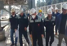  بازدید مدیرعامل ذوب آهن از پروژه های توسعه 