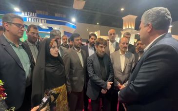 هم‌اکنون؛بازدید آقامحمدی  و مدرس خیابانی از هشتمین نمایشگاه فرصت‌های سرمایه‌گذاری